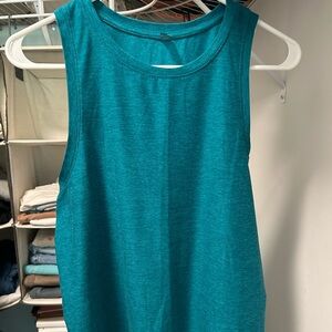 Beyond Yoga Featherweight Tank Teal Size Small